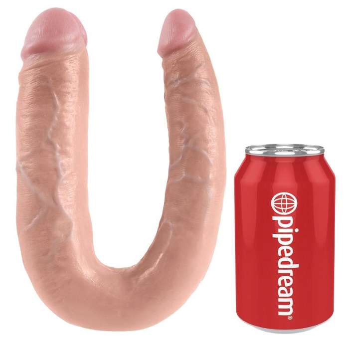 DILDO REALISTICO EM U - KING COCK