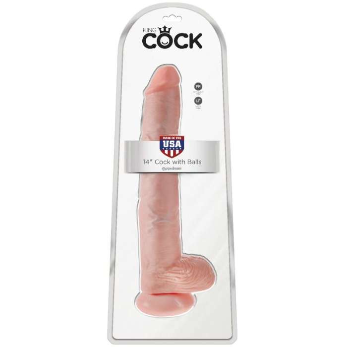 DILDO REALISTICO 35,6 CM - KING COCK