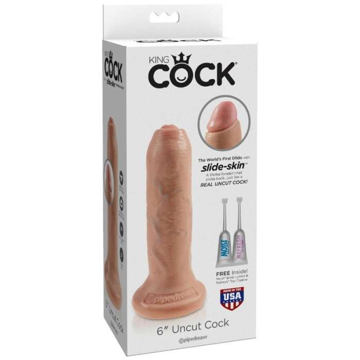 DILDO REALISTICO - KING COCK REALISTIC DILDO 17 CM
