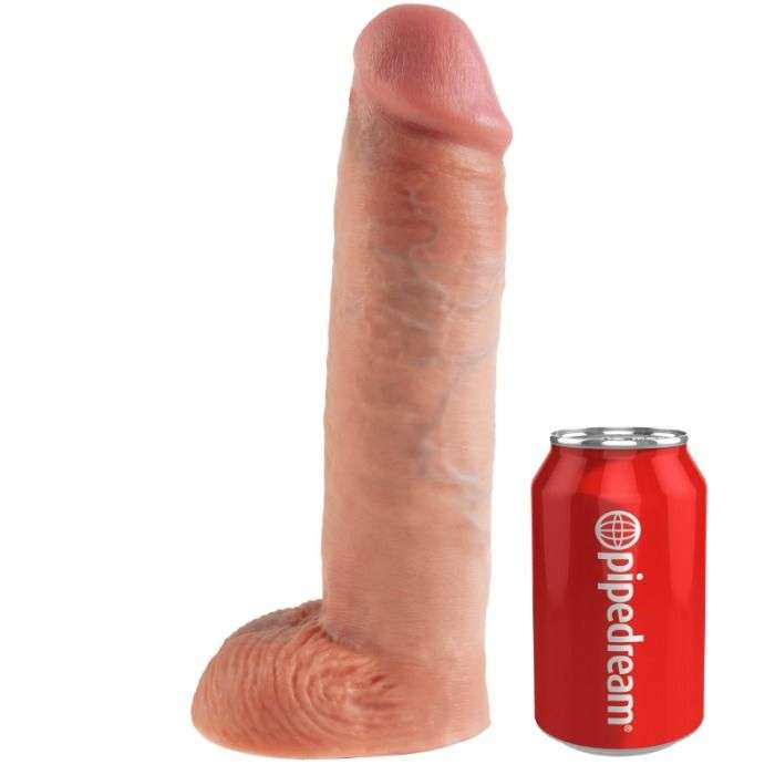 ARNÊS COM SUSPENSÃO E DILDO - KING COCK DE 28 CM