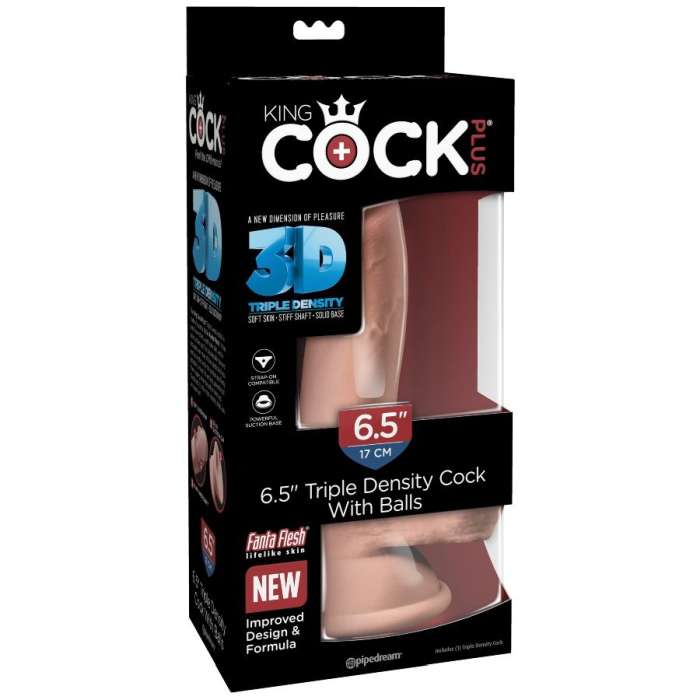 DILDO REALISTICO - KINGCOCK TRIPLE DENSITY 14 CM