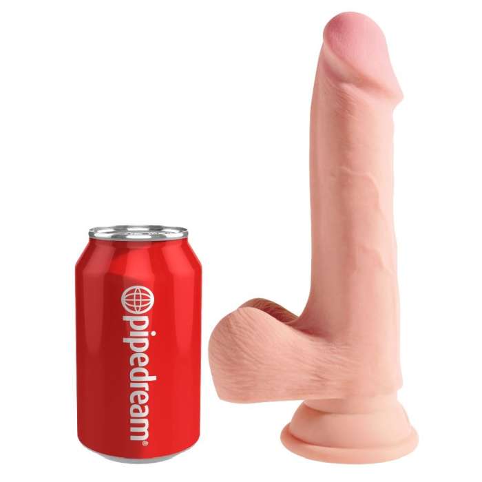 DILDO COM VENTOSA - KINGCOCK TRIPLE DENSITY COCK 19 CM