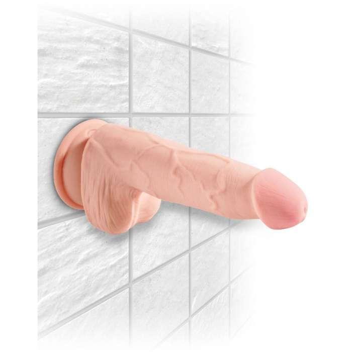 DILDO COM VENTOSA - KINGCOCK TRIPLE DENSITY COCK 19 CM