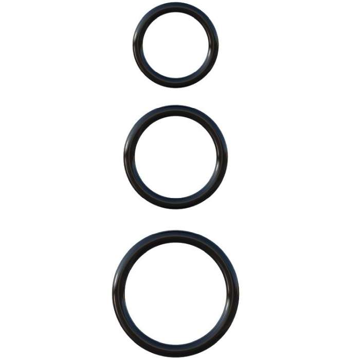 CONJUNTO DE ESTAMINA DE 3 ANEL DE SILICONE FANTASY C-RINGZ