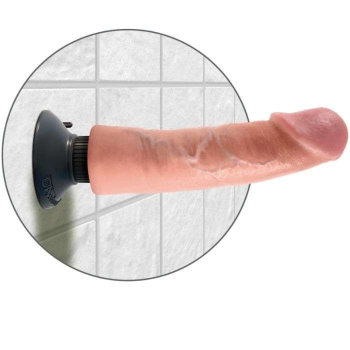 DILDO COM VIBRAÇÃO - KING COCK