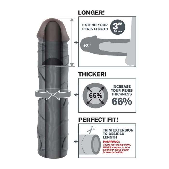 MANGA EXTENSÍVEL DE PÉNIS