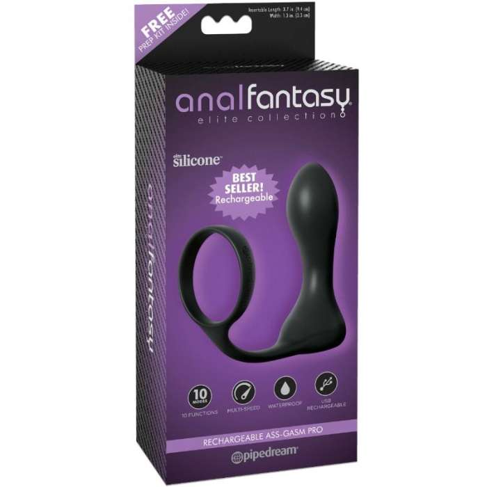 PLUG ANAL COM ANEL PENIANO - ANAL FANTASY