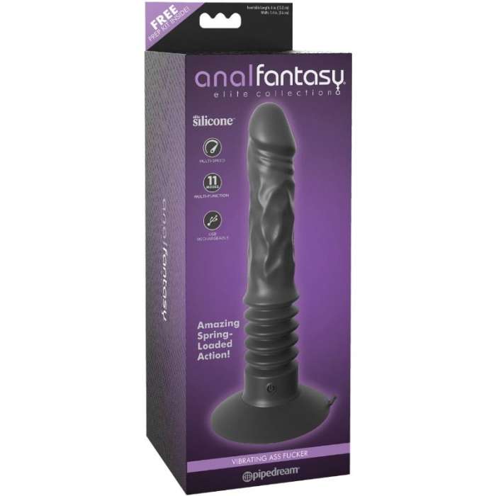 PLUG ANAL COM VIBRAÇÃO ANAL FANTASY