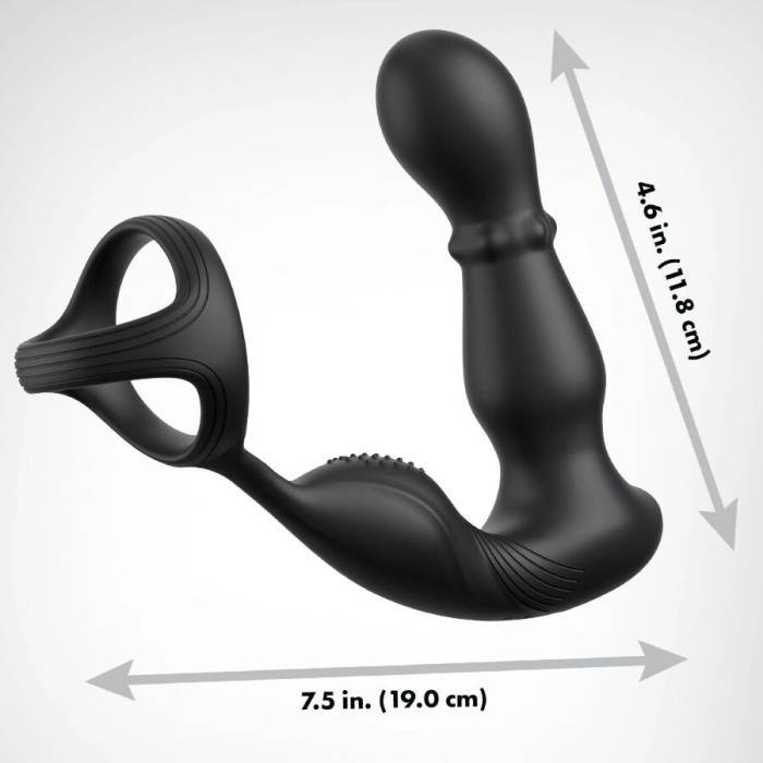 COLEÃÃO ANAL FANTASY ELITE - ANEL ANAL VIBRANTE E MASSAGEADOR COM CONTROLE REMOTO